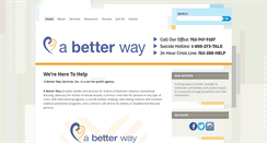 Desktop Screenshot of abetterwaymuncie.org
